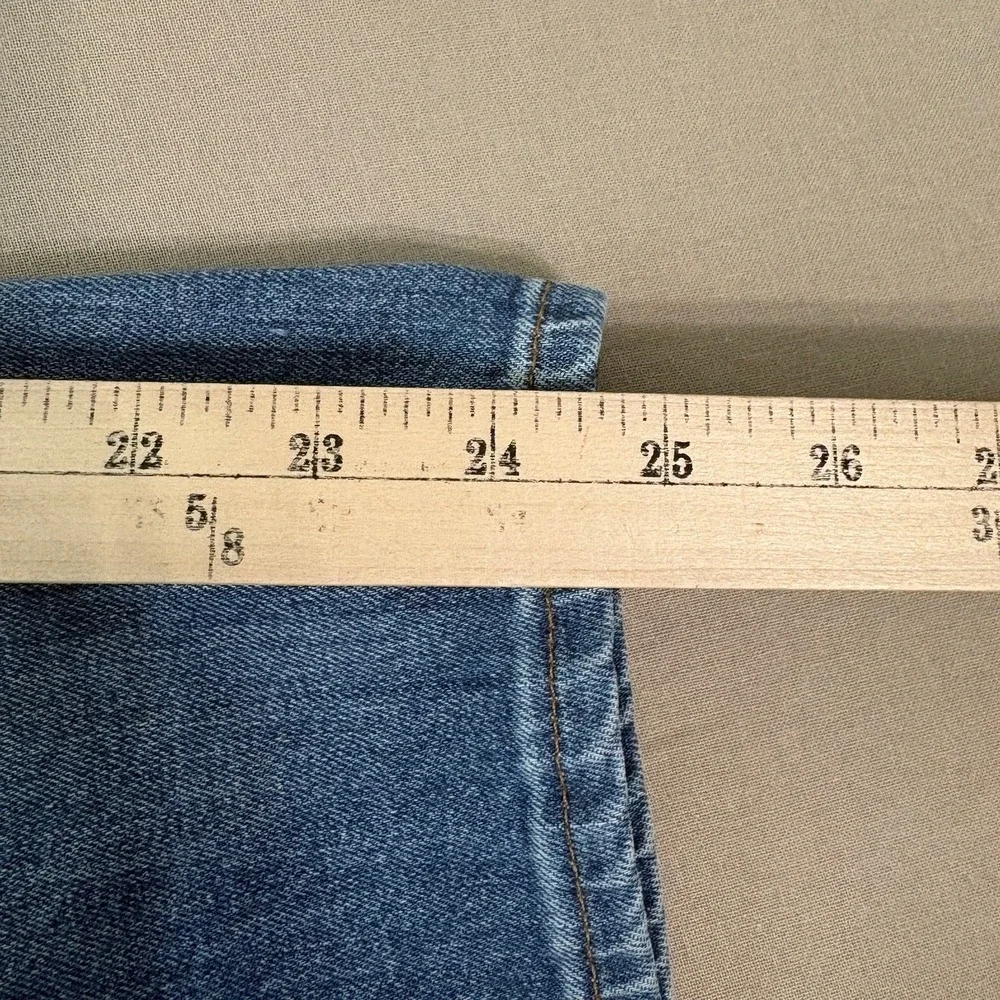 J. Crew Slim Broken In Boyfriend Jeans Womens Size 32P Blue Denim High Rise
